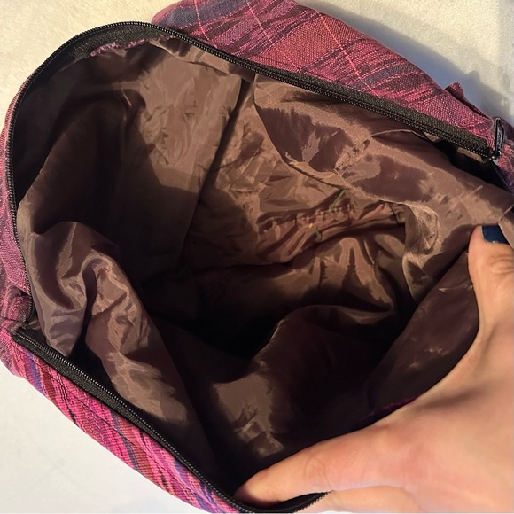 Bohemian Hippie Gypsy Embroidered Zipper Floral Hobo Shoulder Bag Tote satchel - Picture 4 of 8